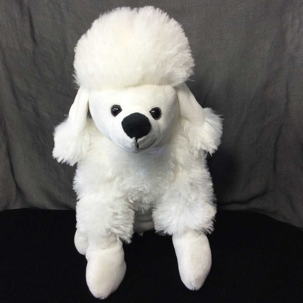 DanDee Groomed French Poodle Plush Dog Stuffed Animal 11”